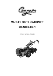 CAMPEON TM720DX Manuel D'utilisation Et D'entretien