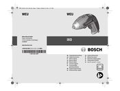Bosch IXO V Notice Originale