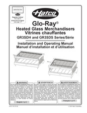 Hatco Glo-Ray GR3SDS-33D Manuel D'installation Et D'utilisation