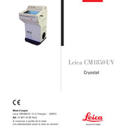 Leica CM1850 UV Mode D'emploi