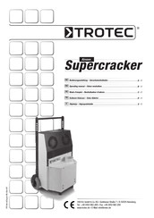 Trotec Airozon Supercracker Mode D'emploi
