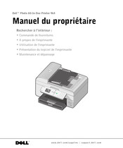 Dell Photo All-In-One Printer 964 Manuel Du Propriétaire