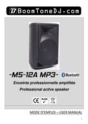 BoomToneDJ MS-12A MP3 Mode D'emploi