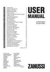 Zanussi ZHV94750BA Additif Au Manuel D'utilisation