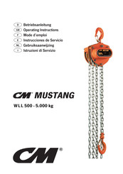 Columbus McKinnon Mustang 1.000 Mode D'emploi