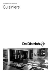 De Dietrich DCI1691WW Guide D'utilisation