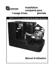 Zehnder Pumpen RWNA-V2 Manuel D'utilisation