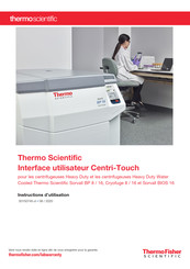 Thermo Scientific Sorvall BIOS 16 Instructions D'utilisation