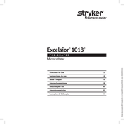 Stryker Excelsior 1018 Mode D'emploi