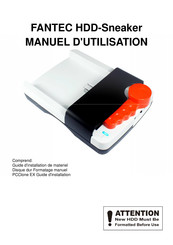 Fantec HDD-Sneaker Manuel D'utilisation