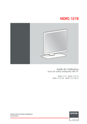 Barco MDRC-1219 Guide De L'utilisateur