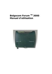 BELGACOM Forum 3000 Manuel D'utilisation