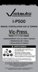 Victaulic Vic-Press I-P500 Manuel D'installation