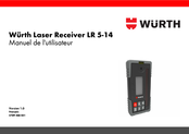 Würth LR 5-14 Manuel De L'utilisateur