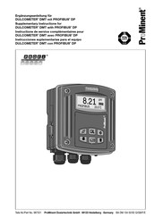 ProMinent PROFIBUS DP Mode D'emploi