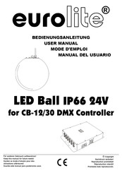 EuroLite LED Ball IP66 24V Mode D'emploi