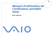 Sony VAIO PCG-SR21K Manuel D'utilisation