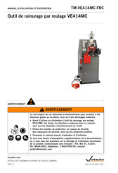 Victaulic TM-VE414MC-FRC Manuel D'utilisation Et D'entretien