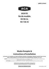 AGA R3 90-3i Mode D'emploi & Instructions D'installation