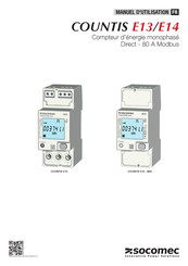 socomec COUNTIS E13 Manuel D'utilisation