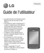 LG E410B Guide De L'utilisateur