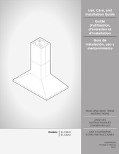 Elica ELI136S1 Guide D'utilisation, D'entretien Et D'installation