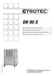 Trotec DH 95 S Manuel D'utilisation