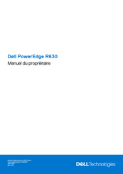 Dell PowerEdge R630 Manuel Du Propriétaire