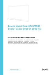 SMART Board 6000 Série Guide D'installation Et De Maintenance