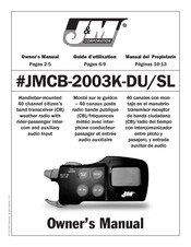 J&M Corporation JMCB-2003K-DU Guide D'utilisation