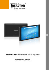 TrekStor SurfTab breeze 9.6 quad Notice D'utilisation