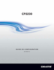 Christie CP2230 Guide De Configuration