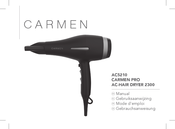 Carmen Pro AC-2300 Mode D'emploi