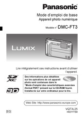 Panasonic Lumix DMC-FT3 Mode D'emploi De Base