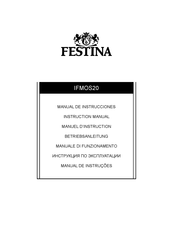 Festina IFMOS20 Manuel D'instruction
