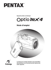 Pentax Optio MX4 Mode D'emploi