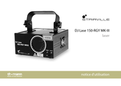 thomann STAIRVILLE DJ Lase 150-RGY MK-III Notice D'utilisation