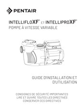 Pentair STA-RITE INTELLIPROXF Guide D'installation Et D'utilisation