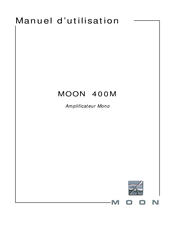 moon 400M Manuel D'utilisation