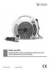 X4-TECH Bobby Joey MP3 Mode D'emploi