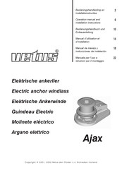 AJAX Vetus Manuel D'utilisation Et D'installation