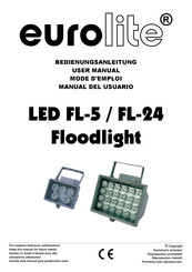 EuroLite LED FL-5 Mode D'emploi