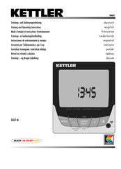 Kettler FB601 Mode D'emploi Et Instructions D'entraînement