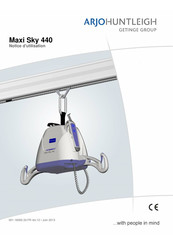 GETINGE Arjohuntleigh Maxi Sky 440 Notice D'utilisation