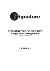 Signature DP543A+G Guide D'utilisation