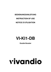 vivandio VI-KI1-DB Notice D'utilisation
