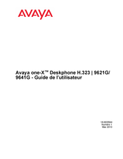 Avaya one-X H.323 9621G Guide De L'utilisateur