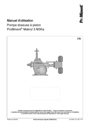 ProMinent Makro/5 Manuel D'utilisation