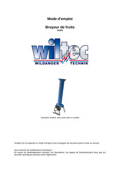 WilTec 61903 Mode D'emploi