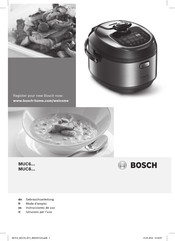 Bosch MUC6 Série Mode D'emploi